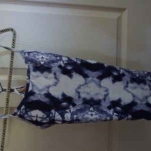 Lululemon blue tye dye power y tank